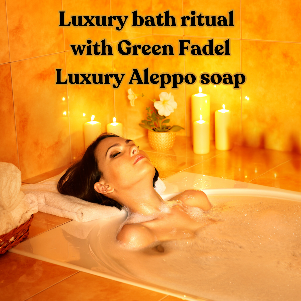 Luxury Aleppo Soap with Musk Flower