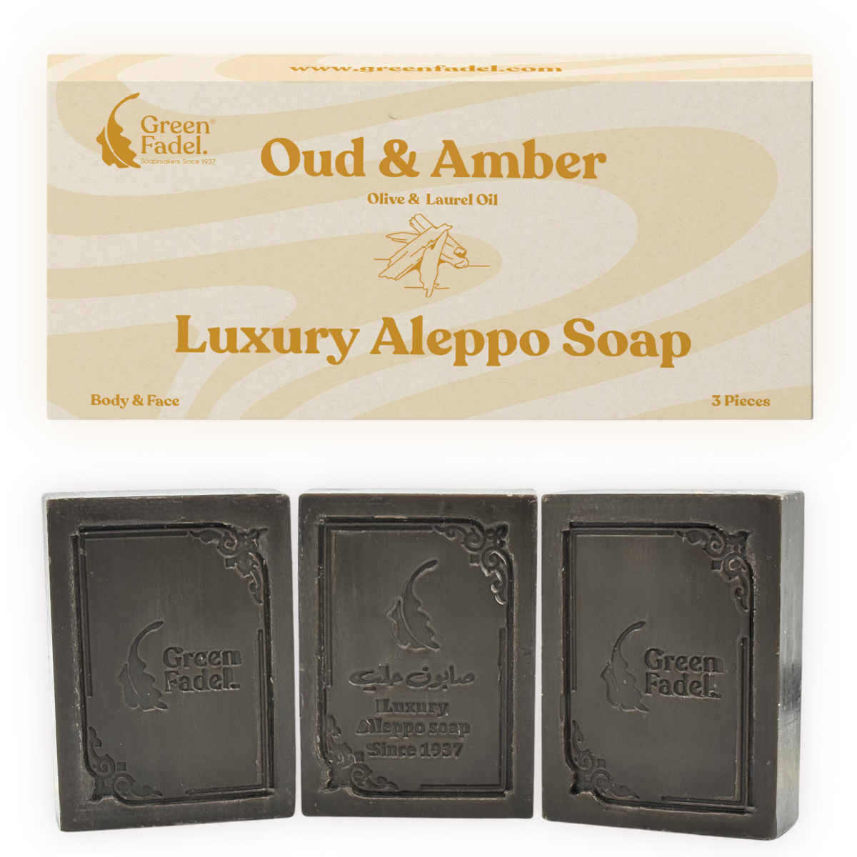 Luxury Aleppo Soap with Oud & Amber