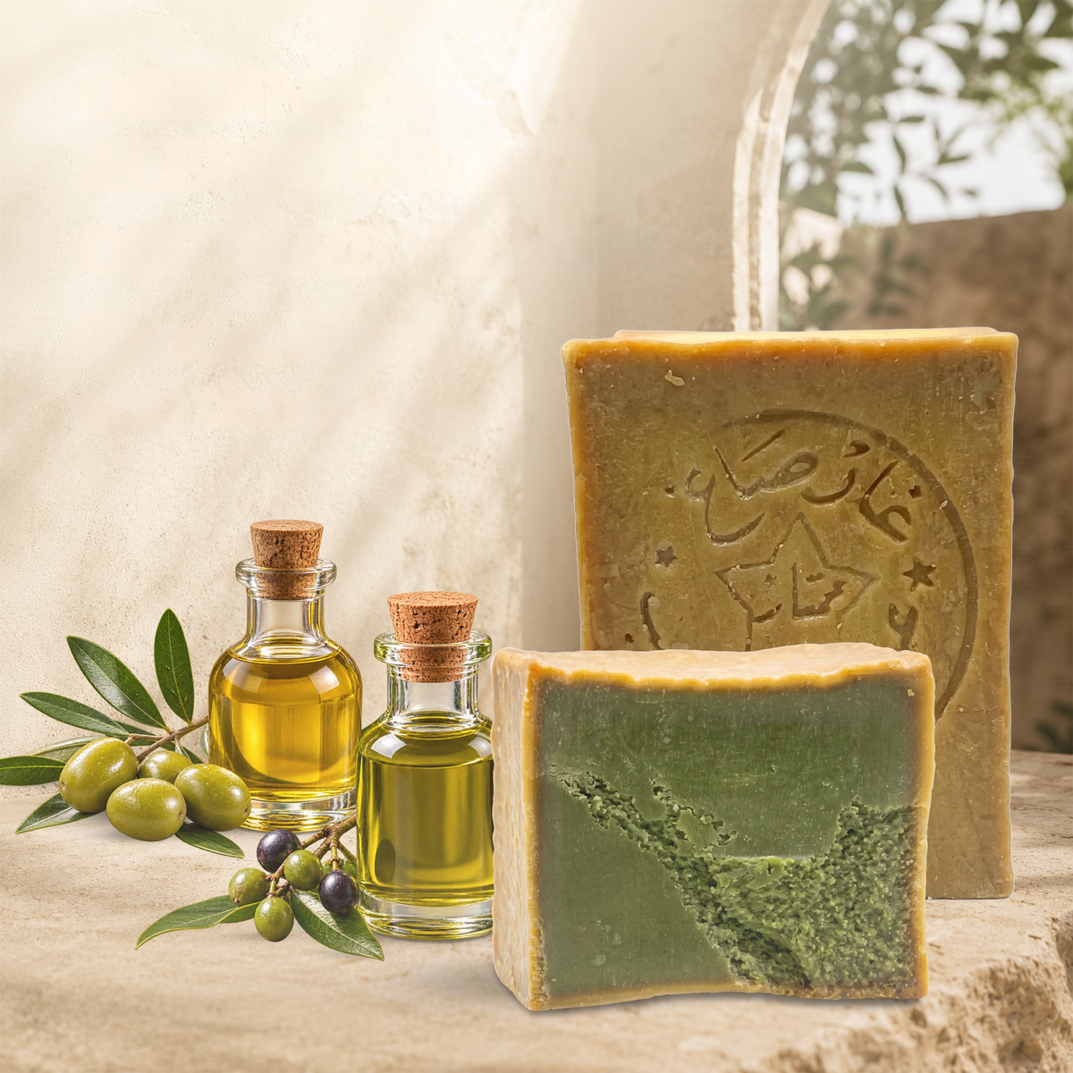 Original Aleppo Soap, Laurel and Olive Oil