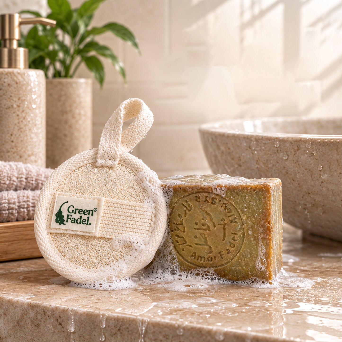 Gezichts Loofah Pads