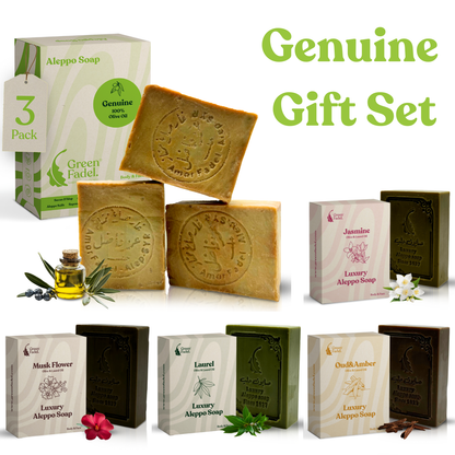 Genuine Aleppo Soap Gift Set