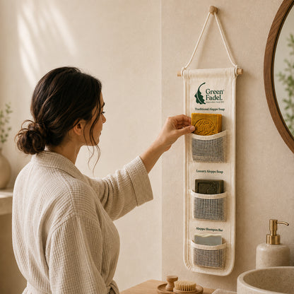 Katoenen Zeep Organizer