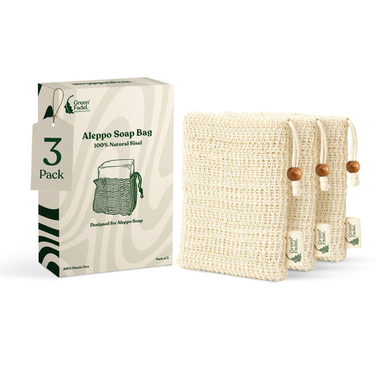 Natuurlijke Sisal Zeepzakjes