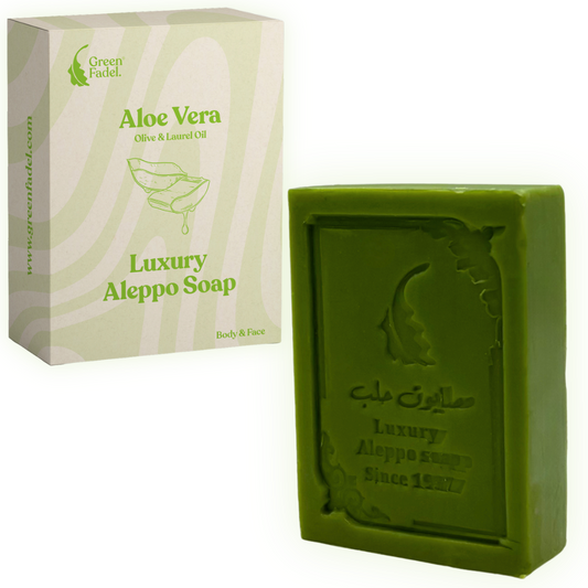 Luxury Aleppo Soap with Aloe Vera & Tea Tree Oil