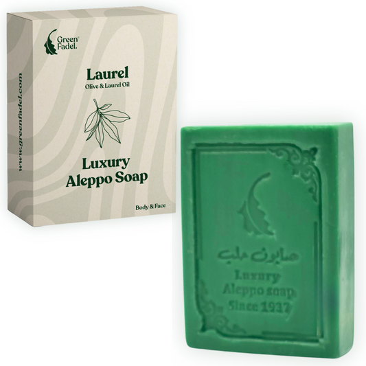 Luxuriöse Aleppo Seife mit Lorbeer
