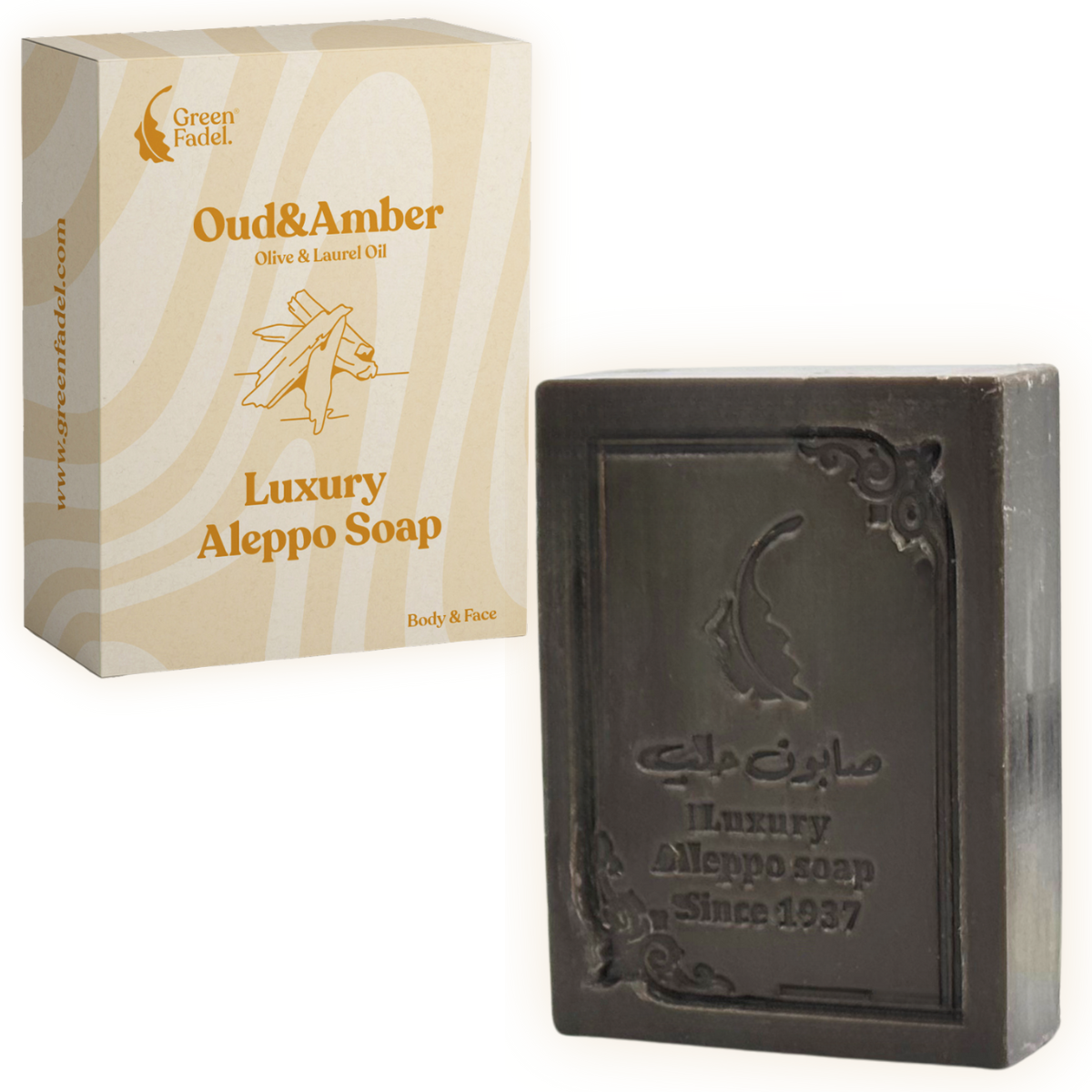 Luxury Aleppo Soap with Oud & Amber
