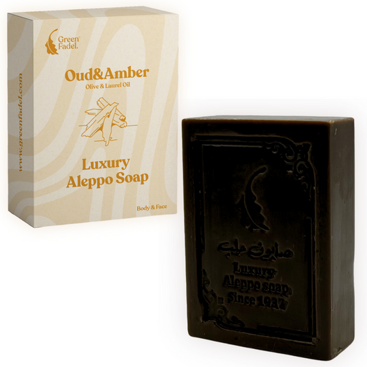 Luxury Aleppo Soap with Oud & Amber