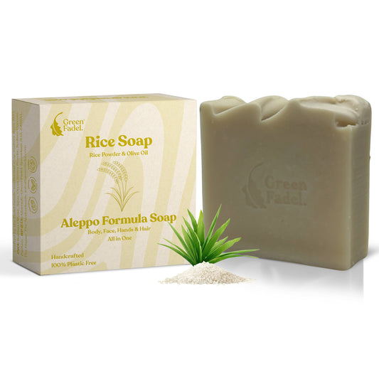 Aleppo Formula Soap with Rice Powder