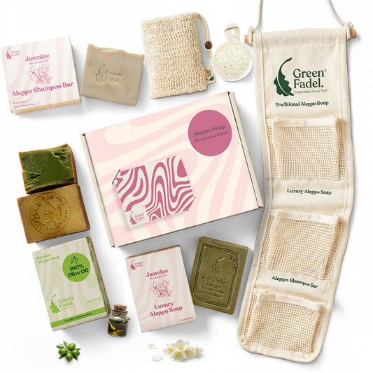 Genuine Aleppo Zeep Cadeauset
