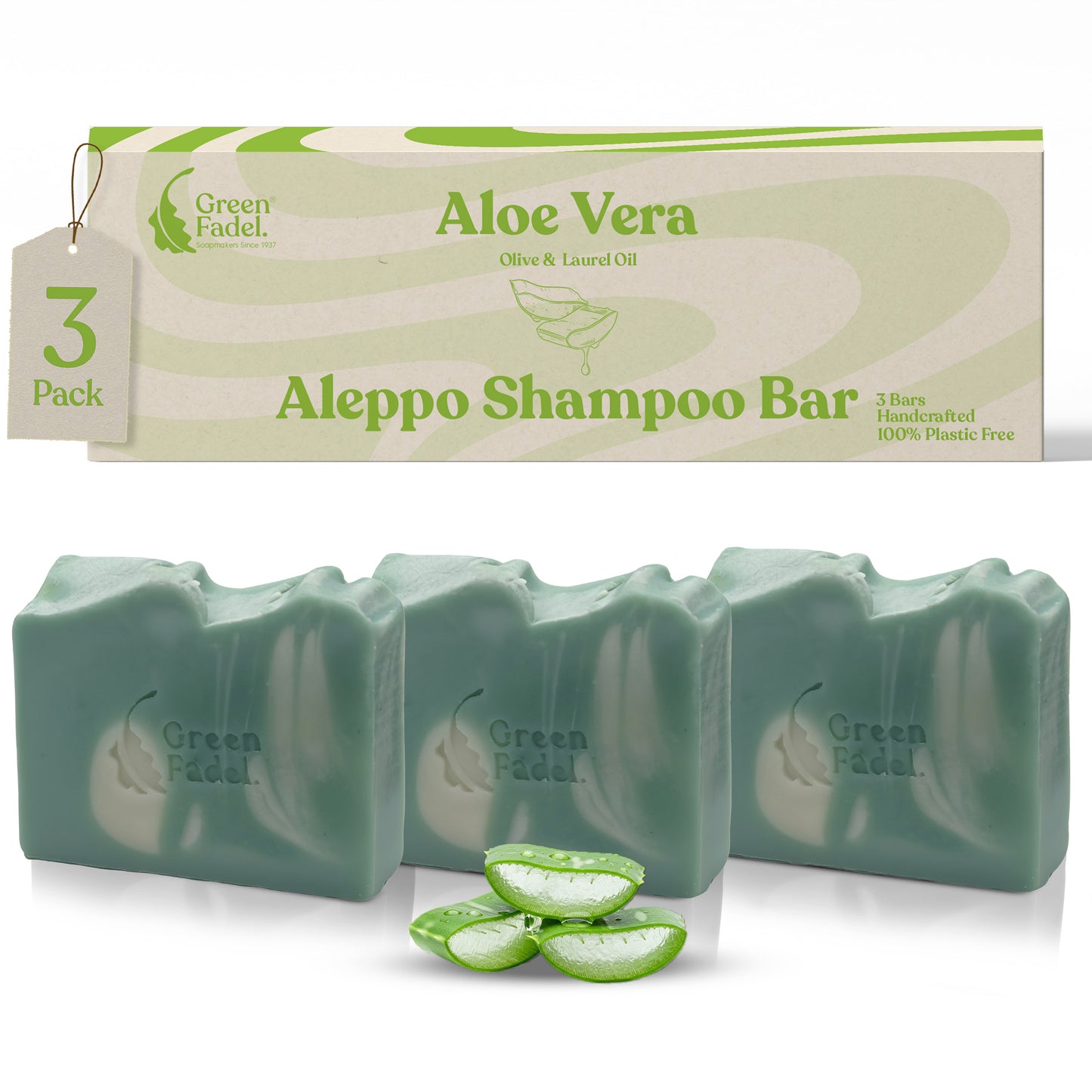 Aleppo Shampoo Bar with Aloe Vera