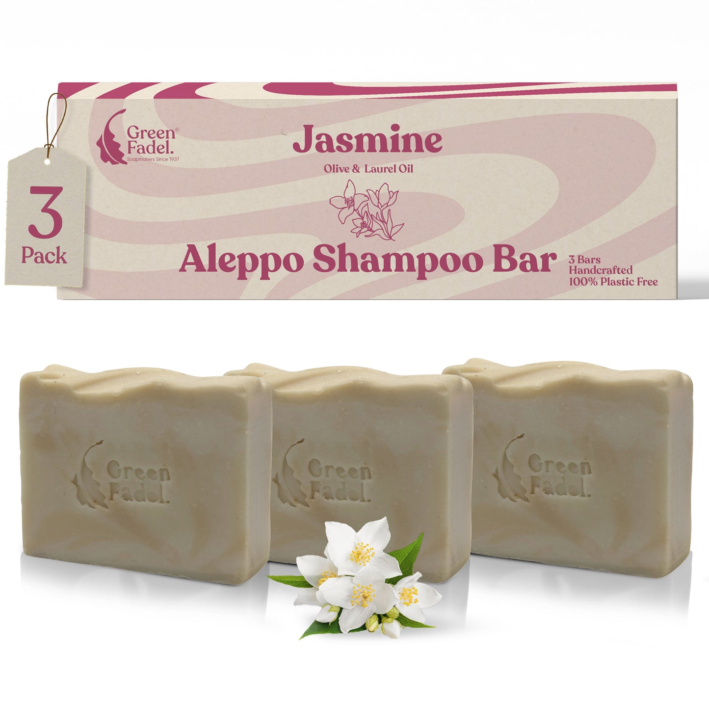 Aleppo Shampoo Bar with Jasmine