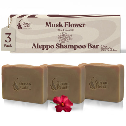 Aleppo Shampoo Bar met Muskus