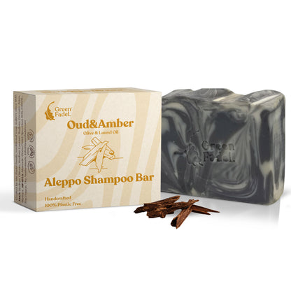 Champú Sólido de Alepo con Oud & Amber