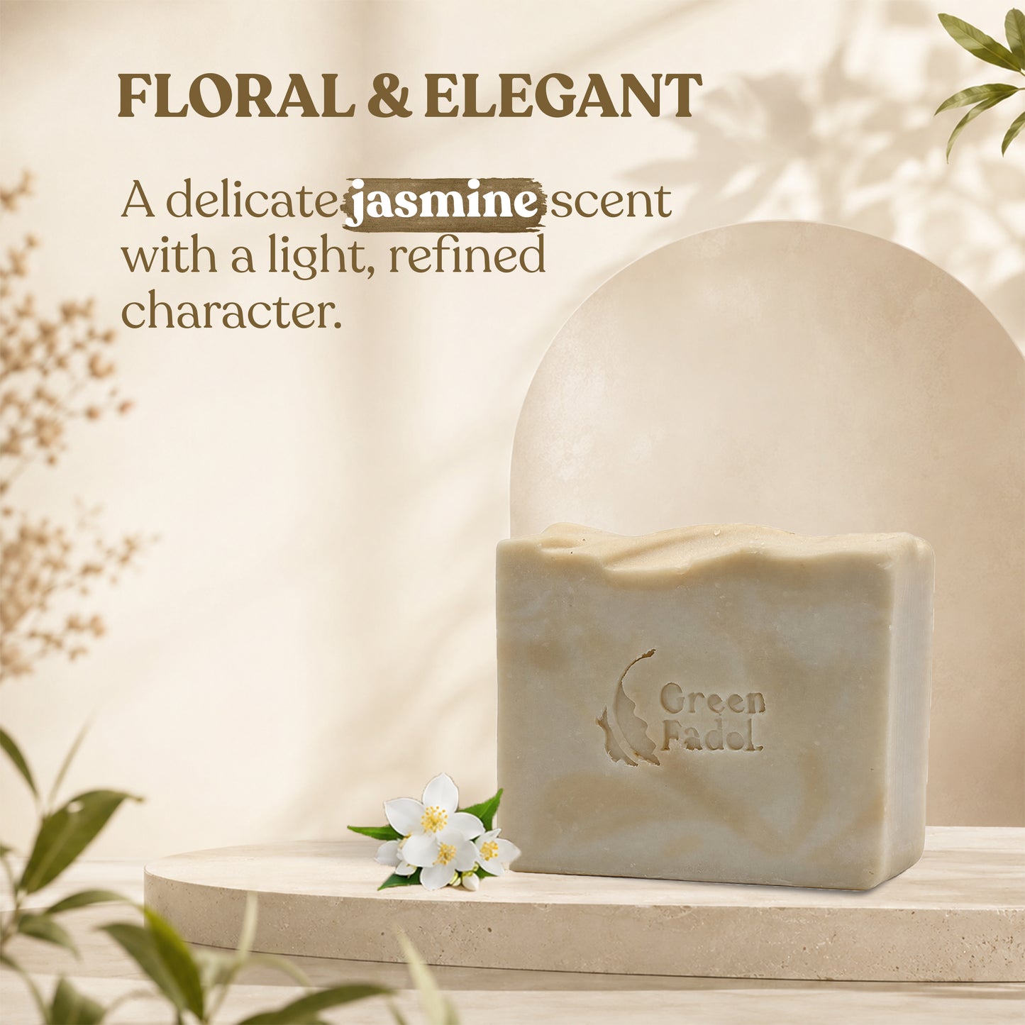 Aleppo Shampoo Bar met Jasmijn