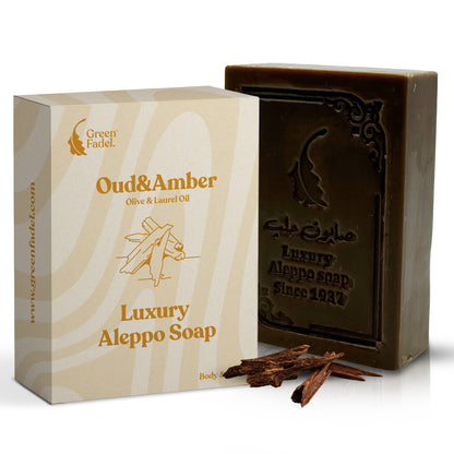 Luxury Aleppo Soap with Oud & Amber